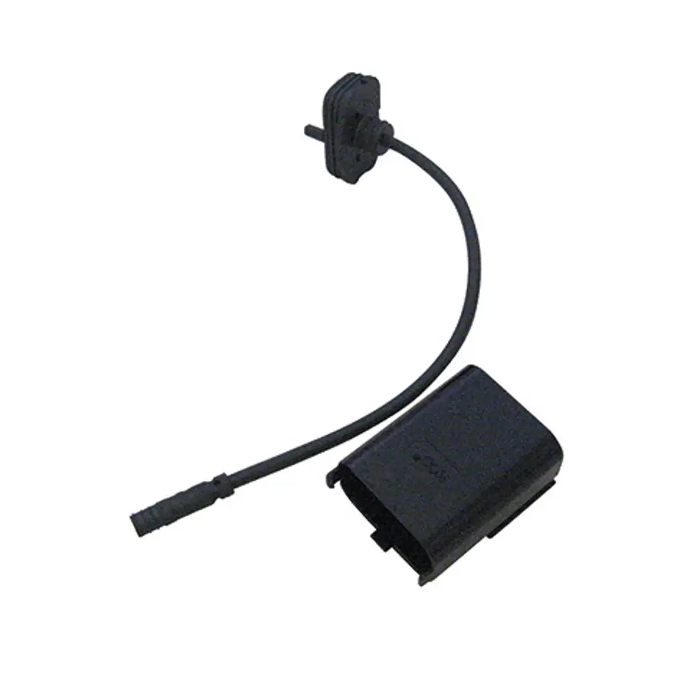 Batteriefach mit Kabelanschluss für Kludi Produkte, bestehend aus einem Gehäuse und einem abgehenden Kabel.